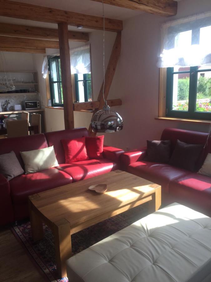 Schoene Gemuetliche Ferienwohnung Mit Kamin I Im Harz Darlingerode Esterno foto